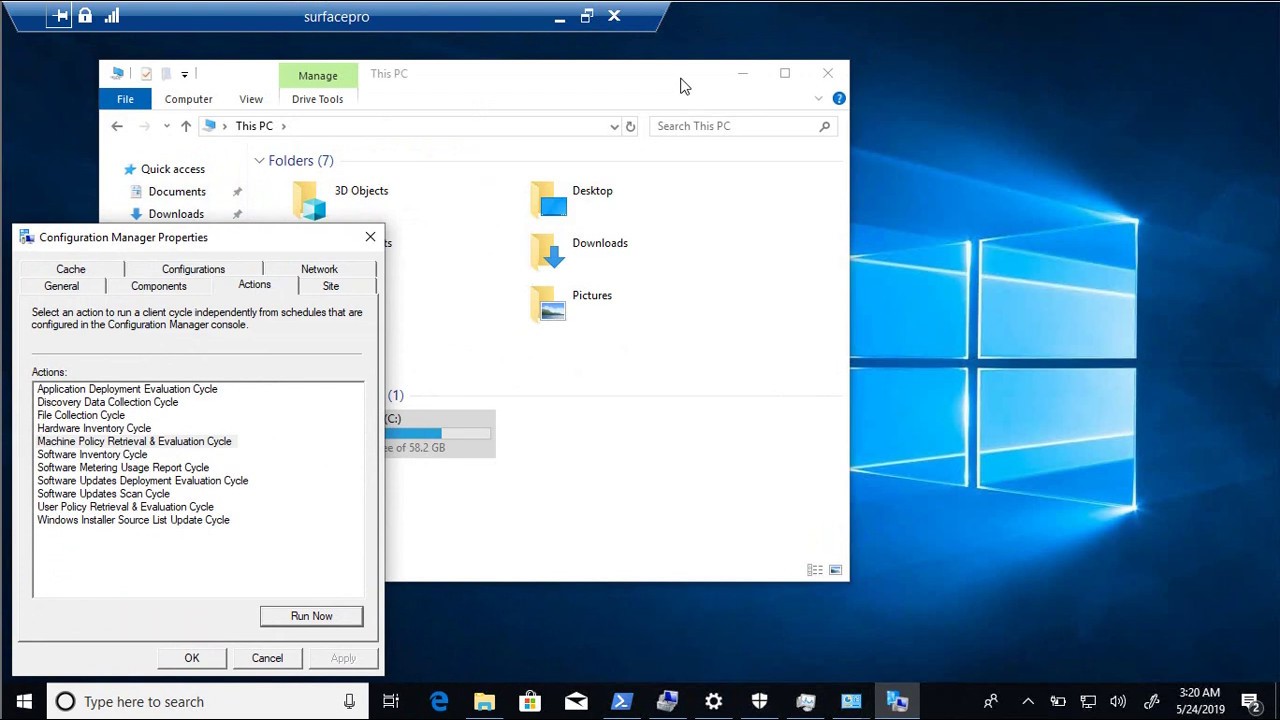 On-premises BitLocker management using System Center Configuration Manager