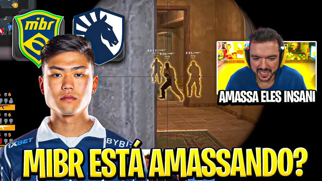 MIBR VIROU OUTRO TIME com KL1M e INSANI? TEAM LIQUID x MIBR (MELHORES MOMENTOS