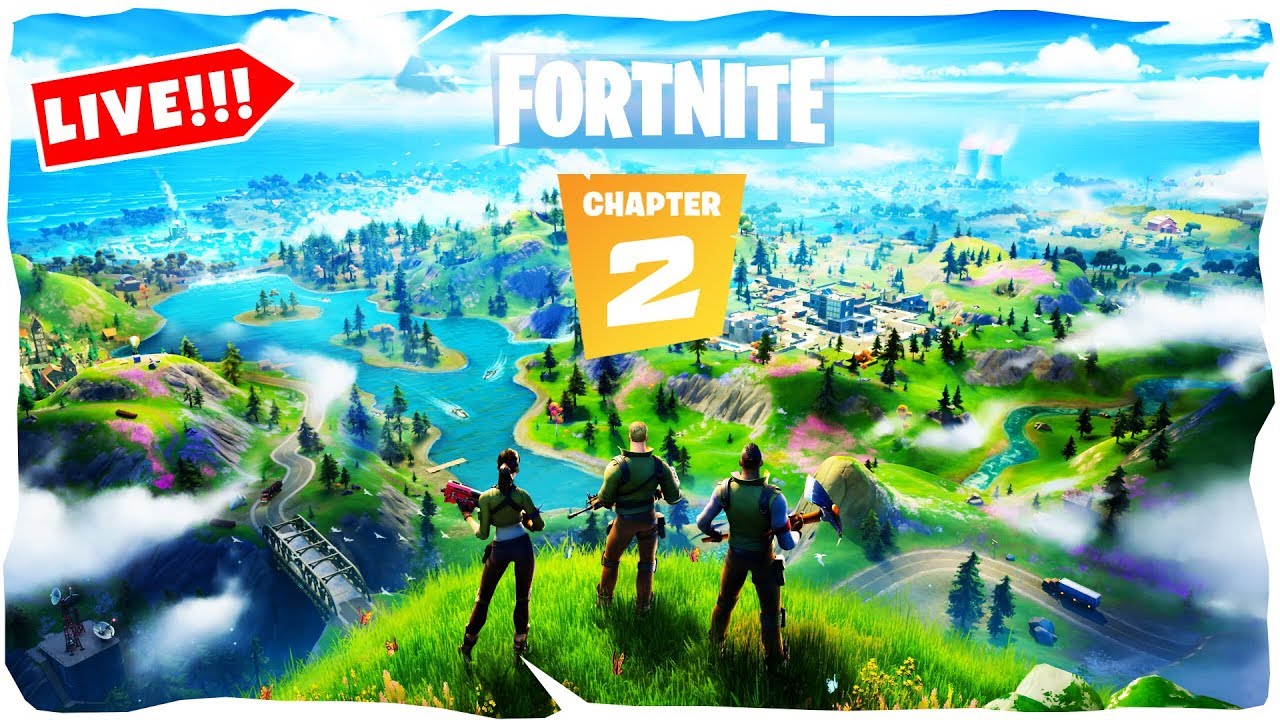 🔴*NEW* MAP FORTNITE CHAPTER 2 GAMEPLAY AND BATTLEPASS GIVEAWAY! (LIVE)