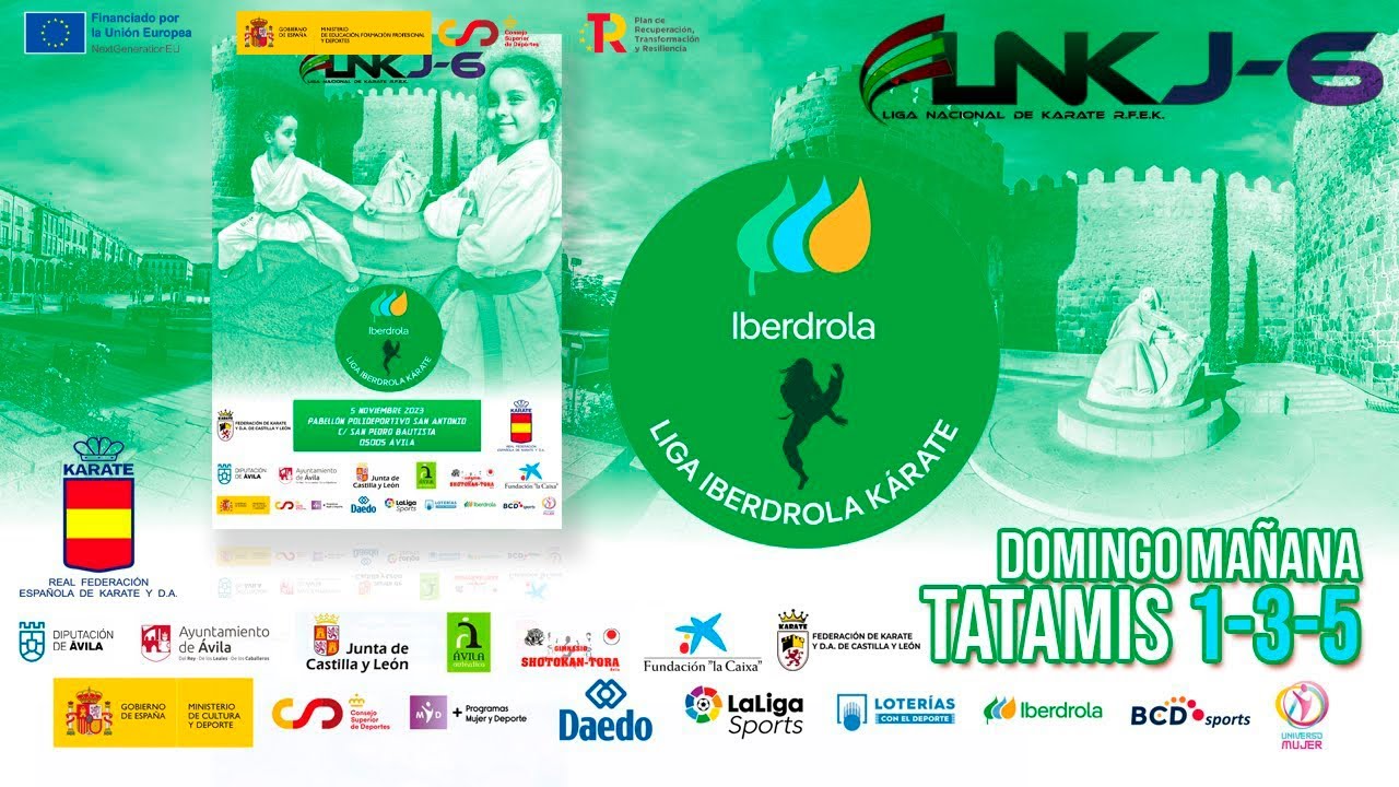 LIGA NACIONAL DE KARATE J6 , AVILA 2023