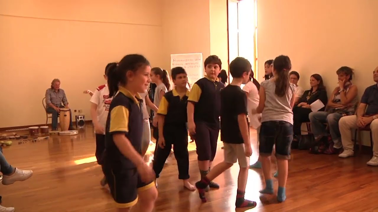 Ritmica Dalcroze con bambini in Conservatorio
