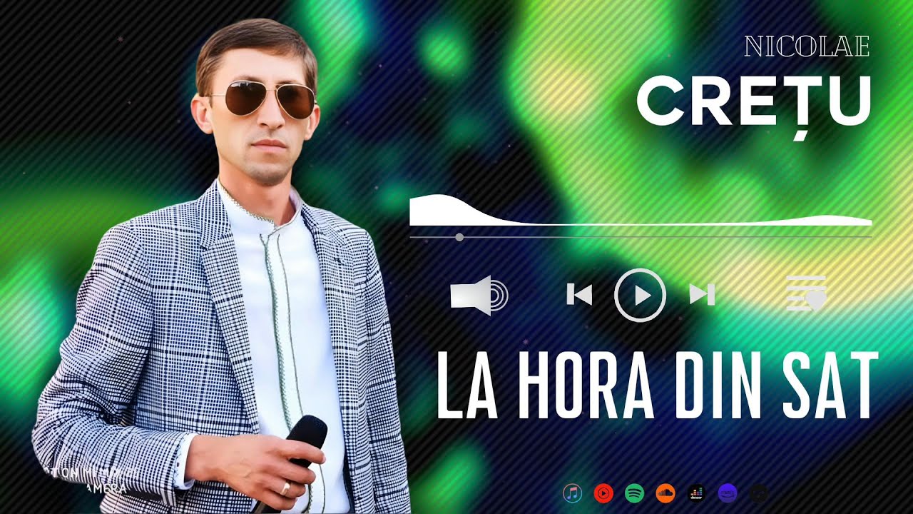 Nicolae Crețu - LA HORA DIN SAT 🎹🎼 Muzica Moldoveneasca de Petrecere 2025