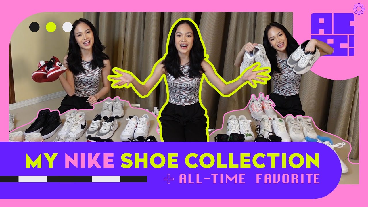 My Nike Shoe Collection (All-Time Favorite!) // AC Bonifacio