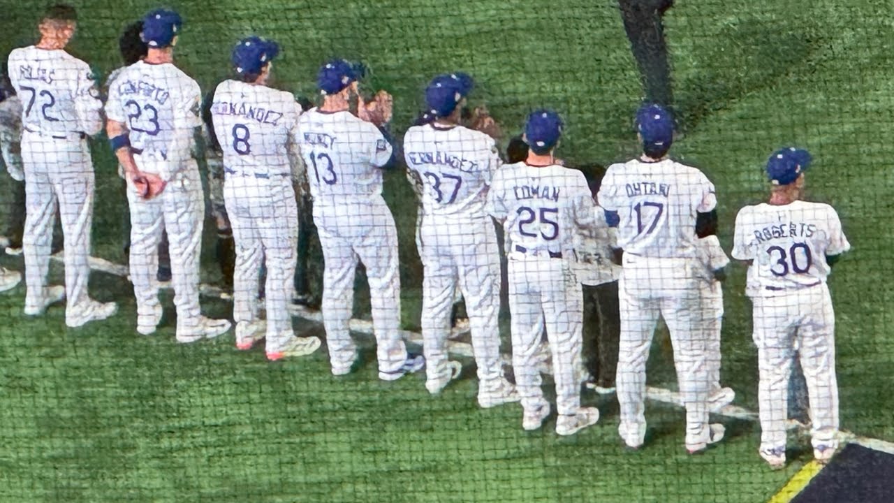 MLB Tokyo Series リトグリの国歌斉唱