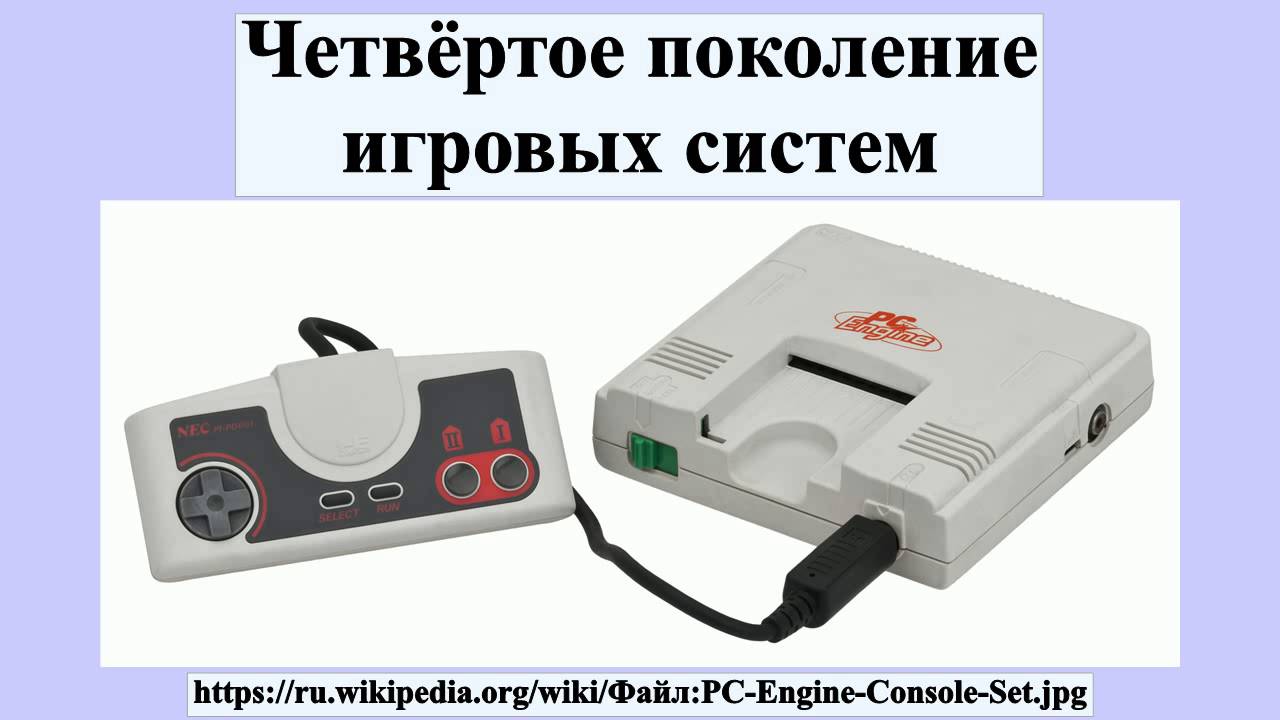 Четвёртое поколение игровых систем