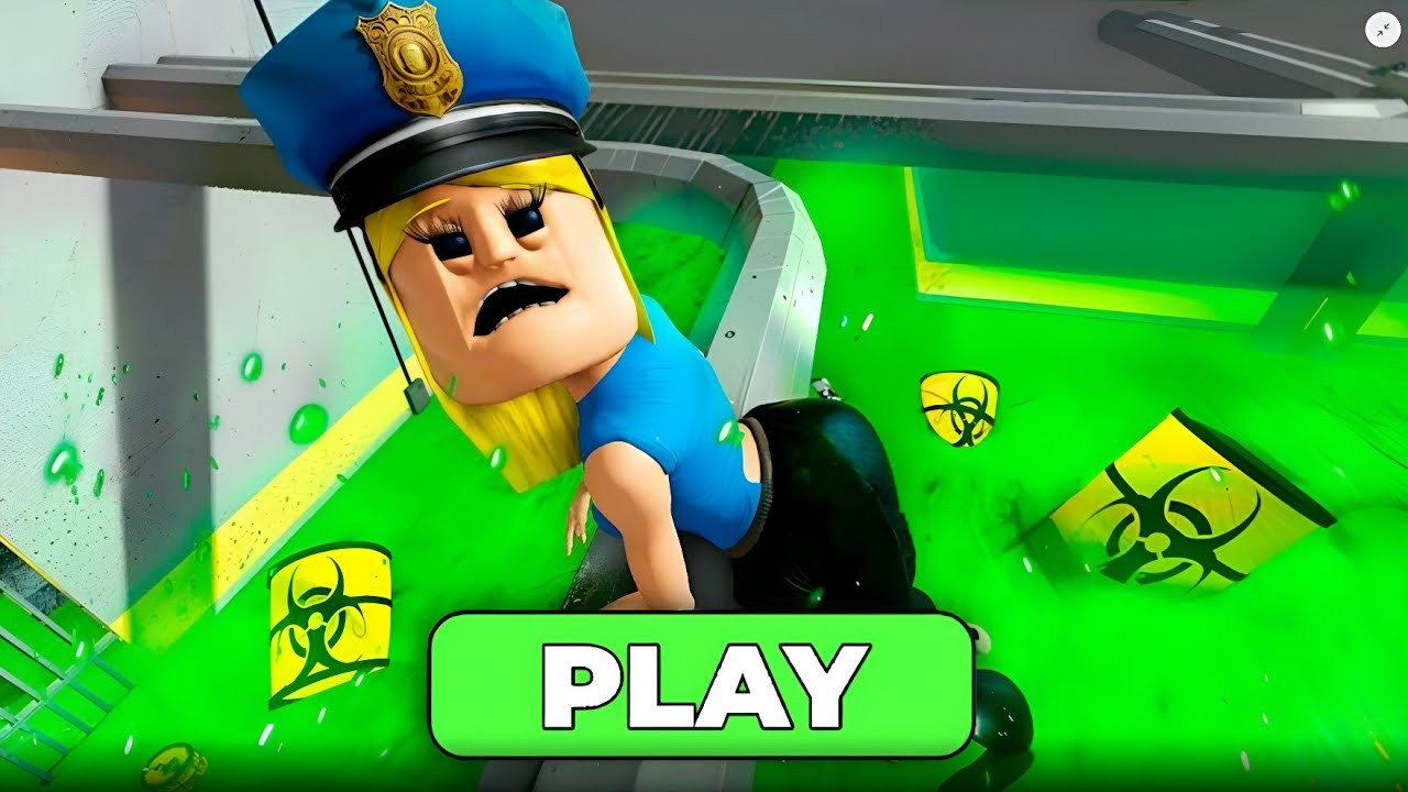 TOXIC ACID WOMAN PRISON RUN! (OBBY) ROBLOX