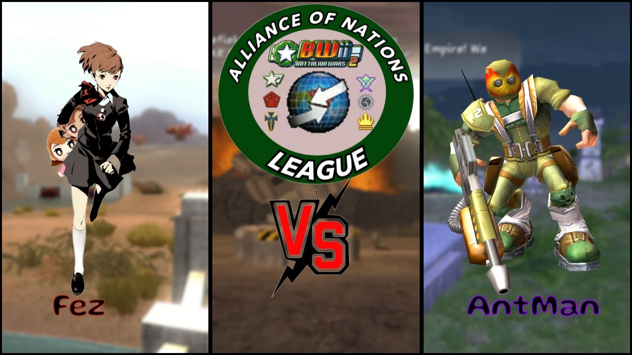 Battalion Wars 2 AON League 2025 Vs Antman