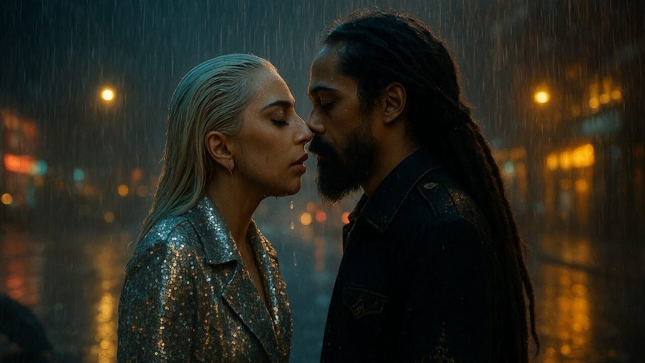 Lady Gaga ft Damian Marley &ndash; Kiss Me In The Rain (Official Inspired Lyrics Video)