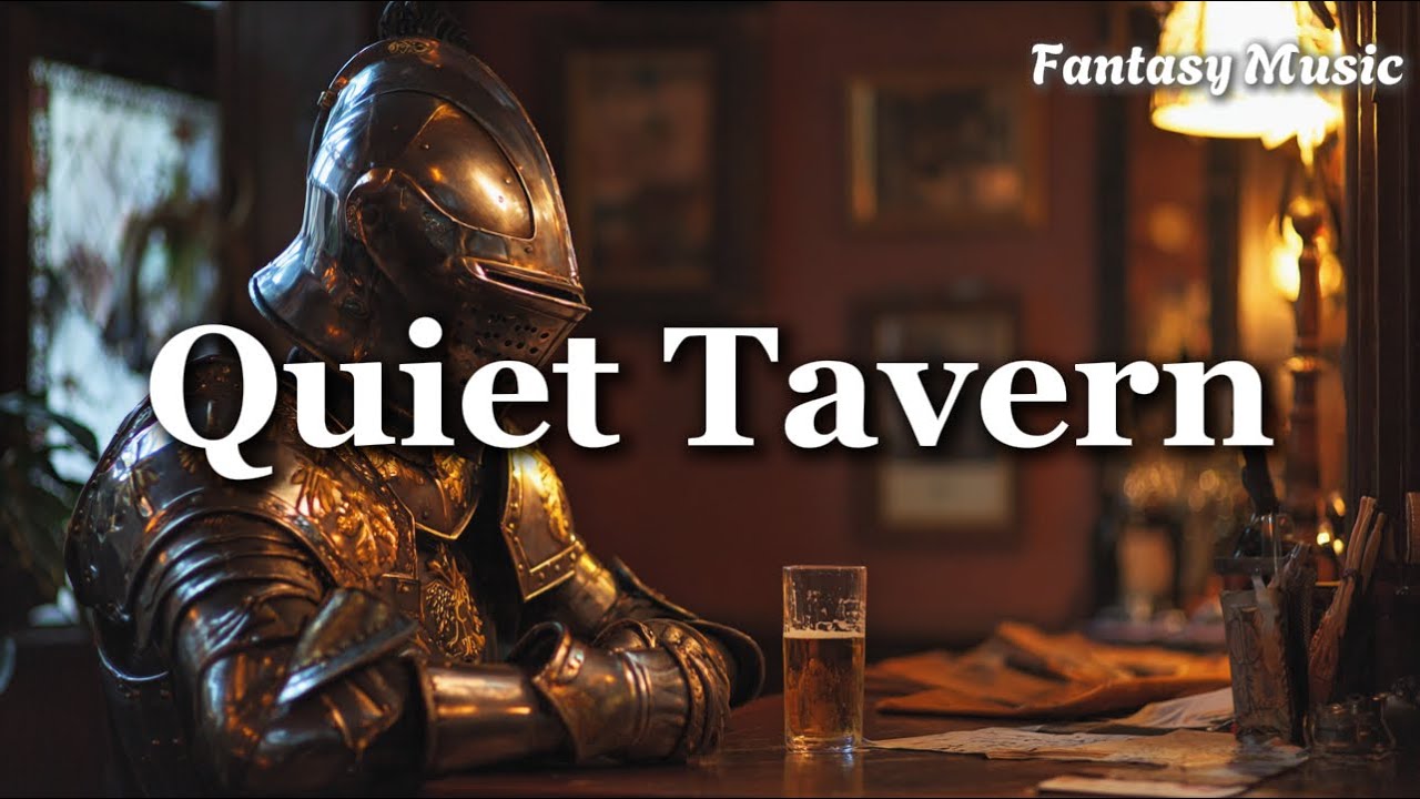 [Medival BGM] 고요한 선술집의 밤, 한 잔의 평온, 한 모금의 휴식 | Resting at the Tavern, Calm Medieval Music🗡️