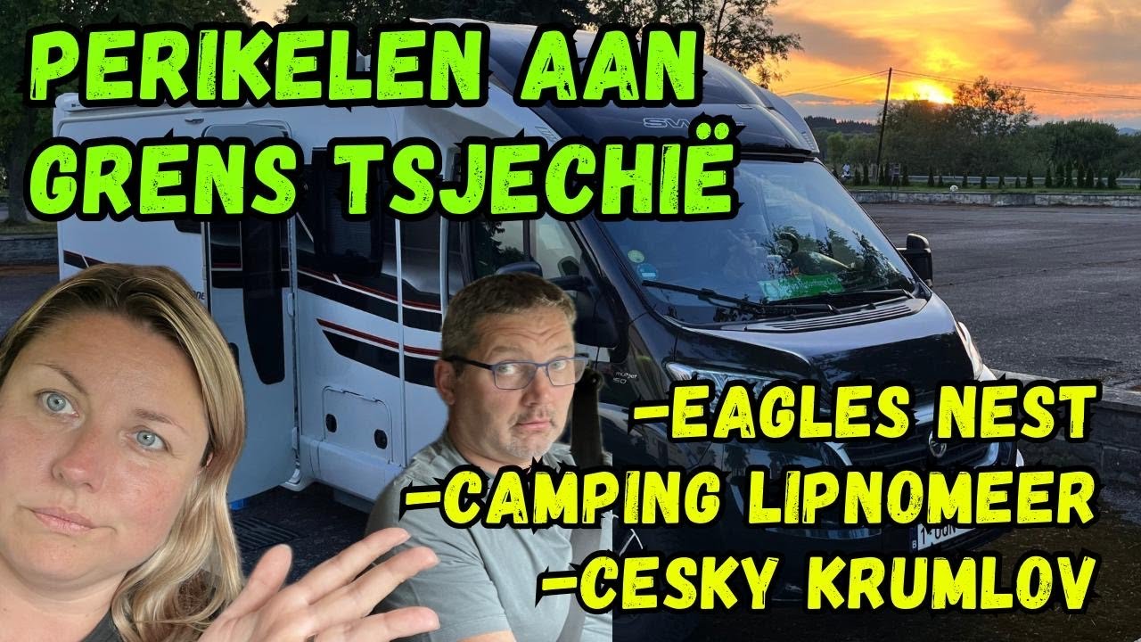 Perikelen aan de grens Tsjechië #vlog65