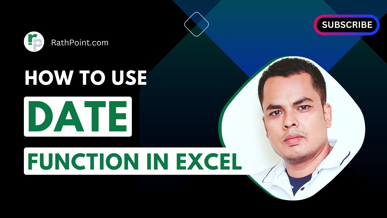 How to use DATE Function in Excel
