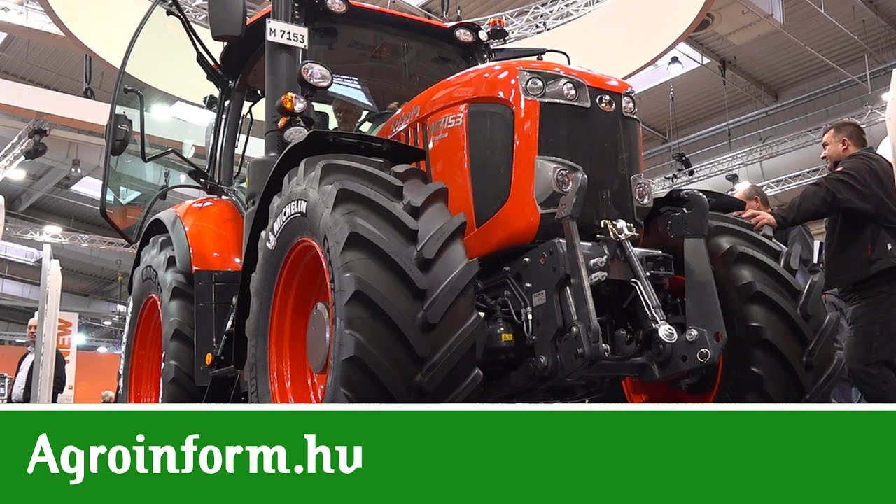 Nézd meg a legújabb KUBOTA M7-es nagytraktort!