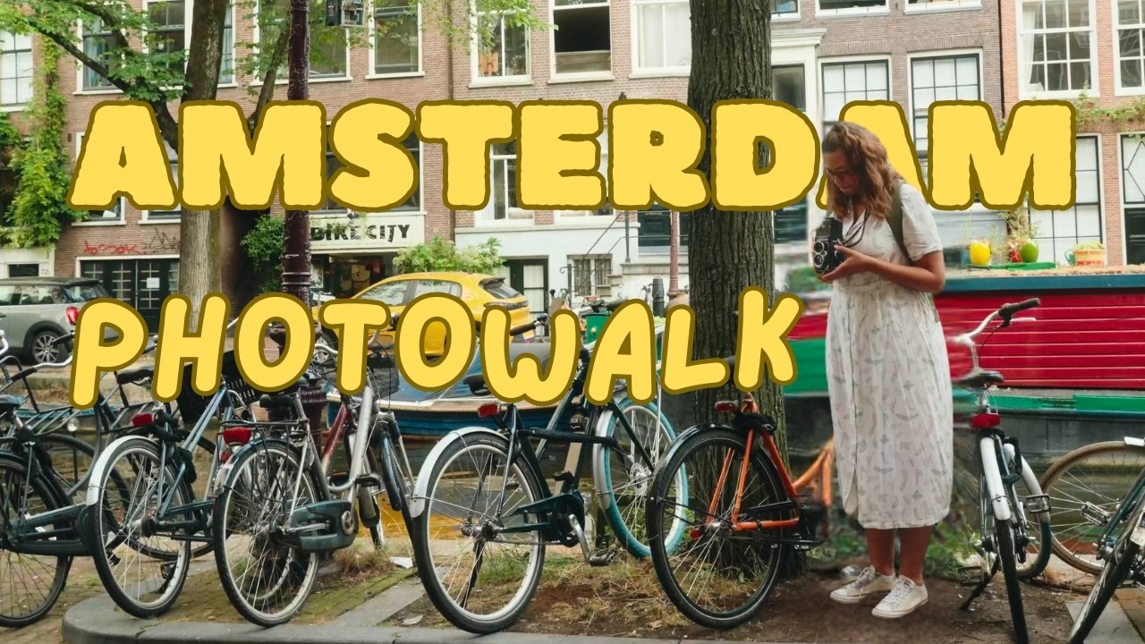 Exploring Amsterdam’s Jordaan Photowalk | Rolleiflex Film Photography