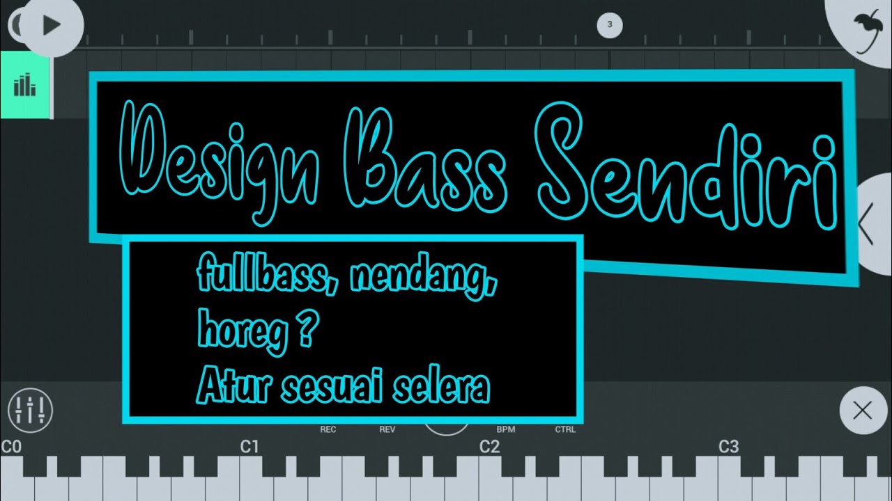 Sound Design Bass, Horeg ? - FL Studio Mobile