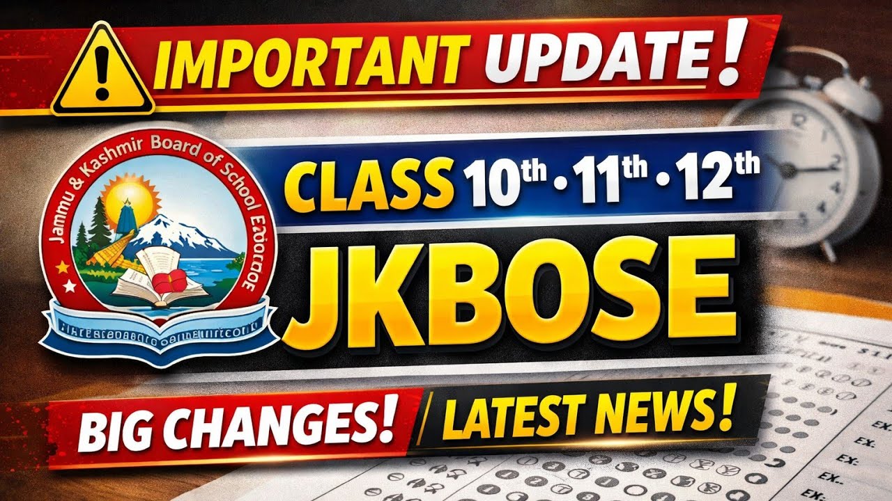 Big changes by Jkbose in Exam 2026 | Class 10,11, 12@Learn with Experts