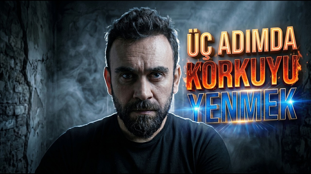 ÜÇ ADIMDA KORKUYU YENMEK