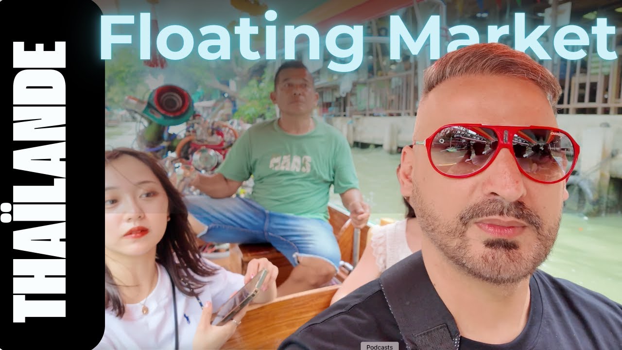 Bangkok 🇹🇭 : Floating Market Khlong Lat Mayom (marché flottant)