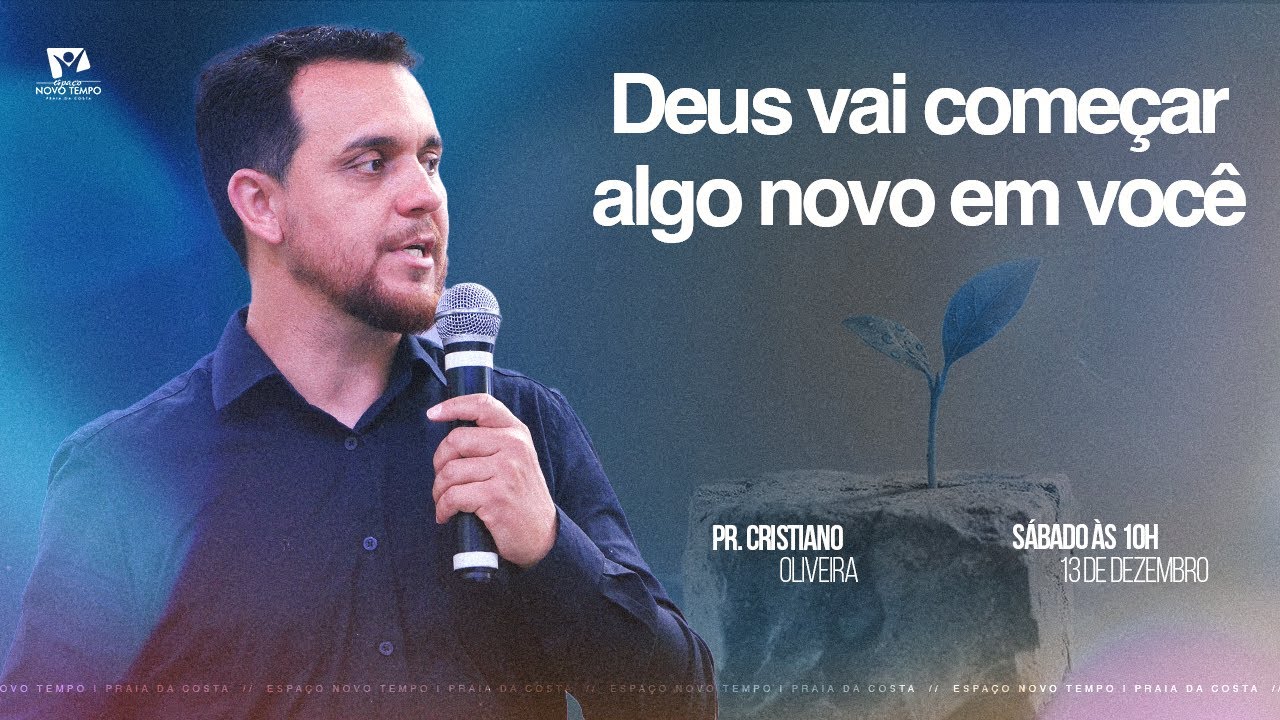 Culto ao Vivo | Deus vai fazer florescer o que secou | Pr. Cristiano Oliveira | 13/12/2025