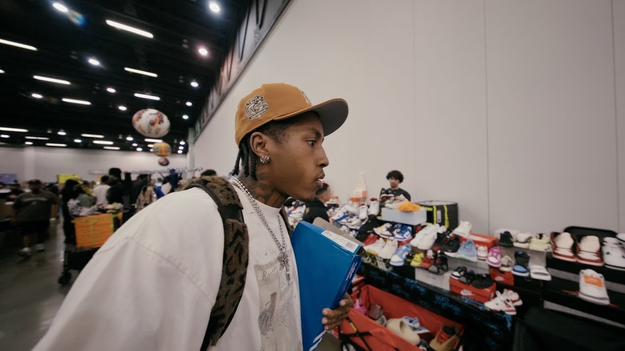 i went to sneakercon alone
