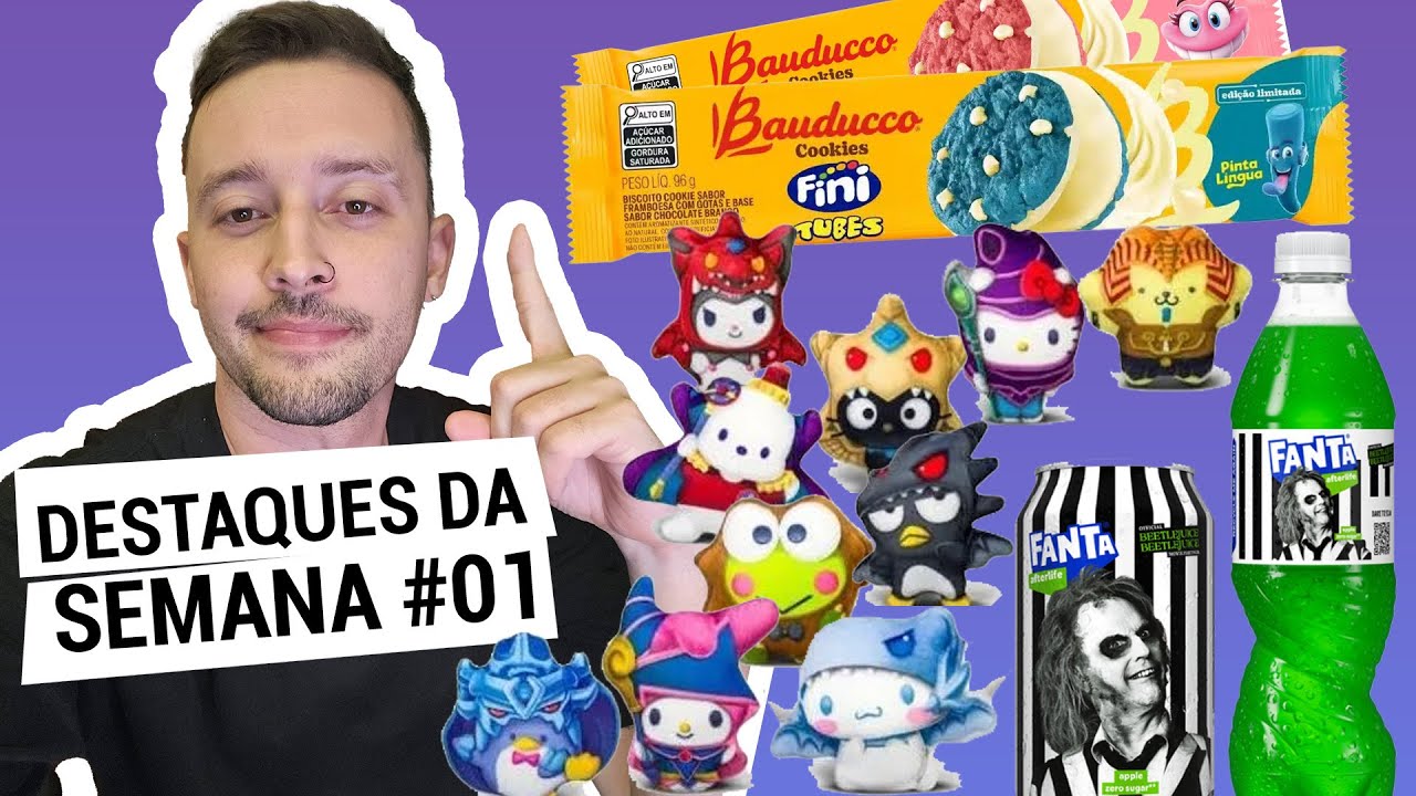 Fanta Mistério 2024, Yu-Gi-Oh! no McLanche Feliz e Bauducco Fini - DESTAQUES DA SEMANA AO VIVO #01