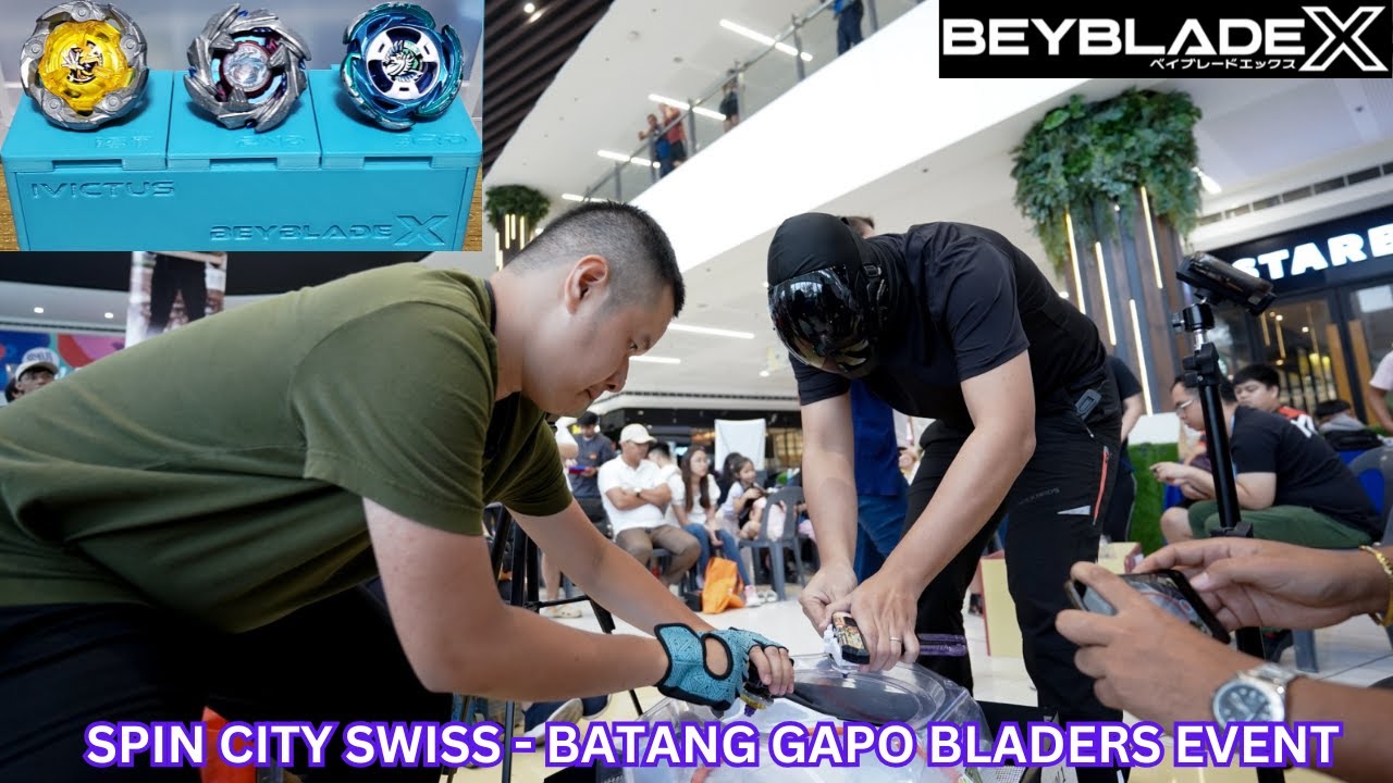 Spin City Swiss - Beyblade X Tournament @SM City Olongapo Central