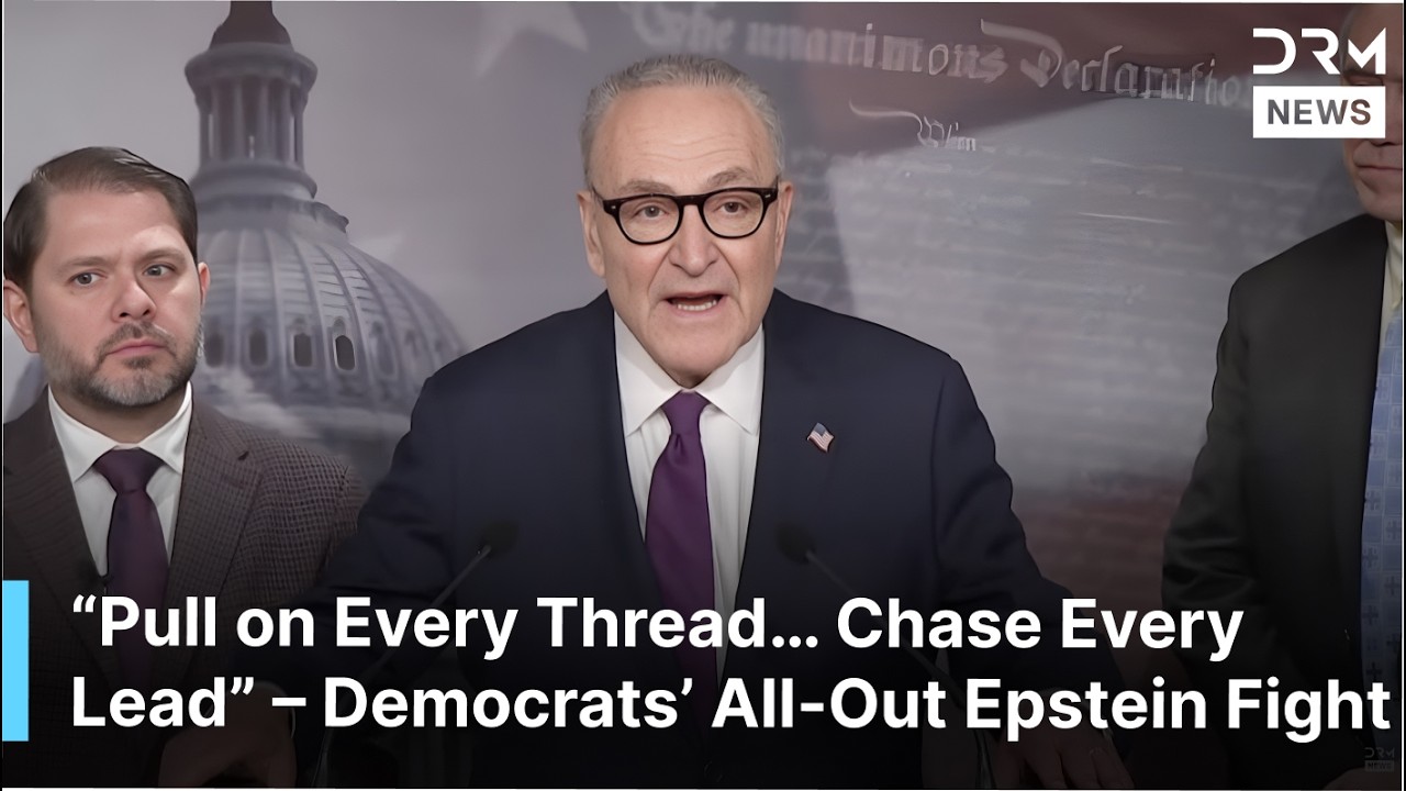 “We Will Not Rest… Truth Will Come Out” – Schumer’s Defiant Epstein Pledge | DRM News | AC1F