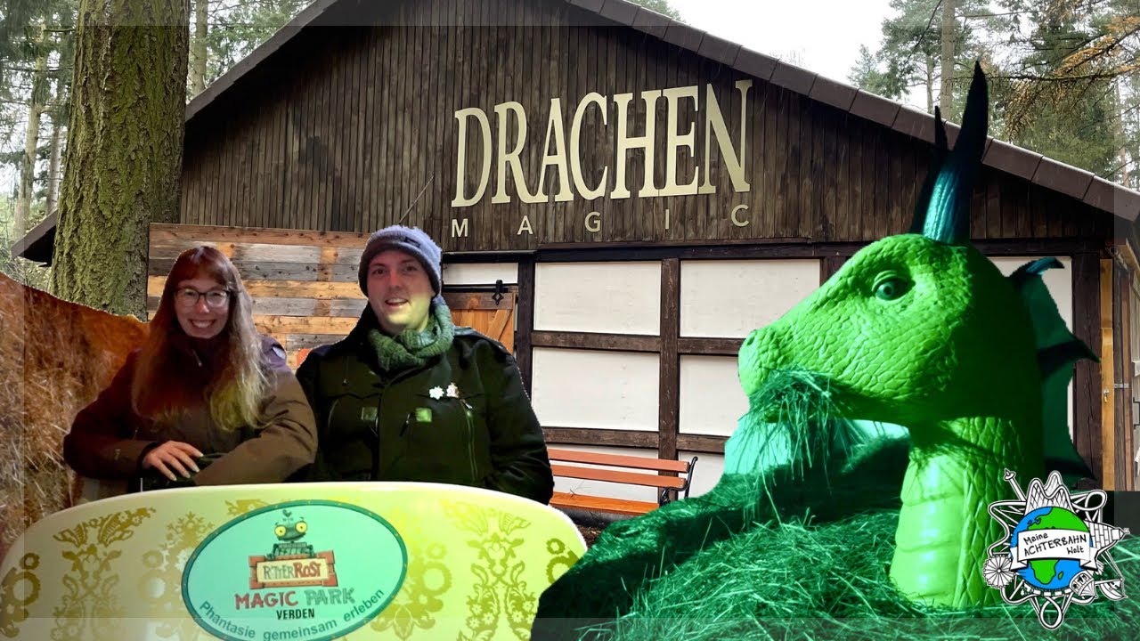 Der neuste DARKRIDE Deutschlands im Magic Park Verden | Drachen Magic