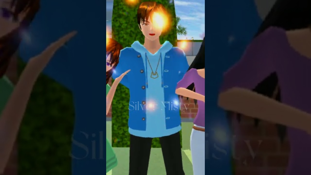 Grown-up Yuta Aida and Mio Aida with their Twin Cousin Sisters | Sakura School Simulator Tik Tok