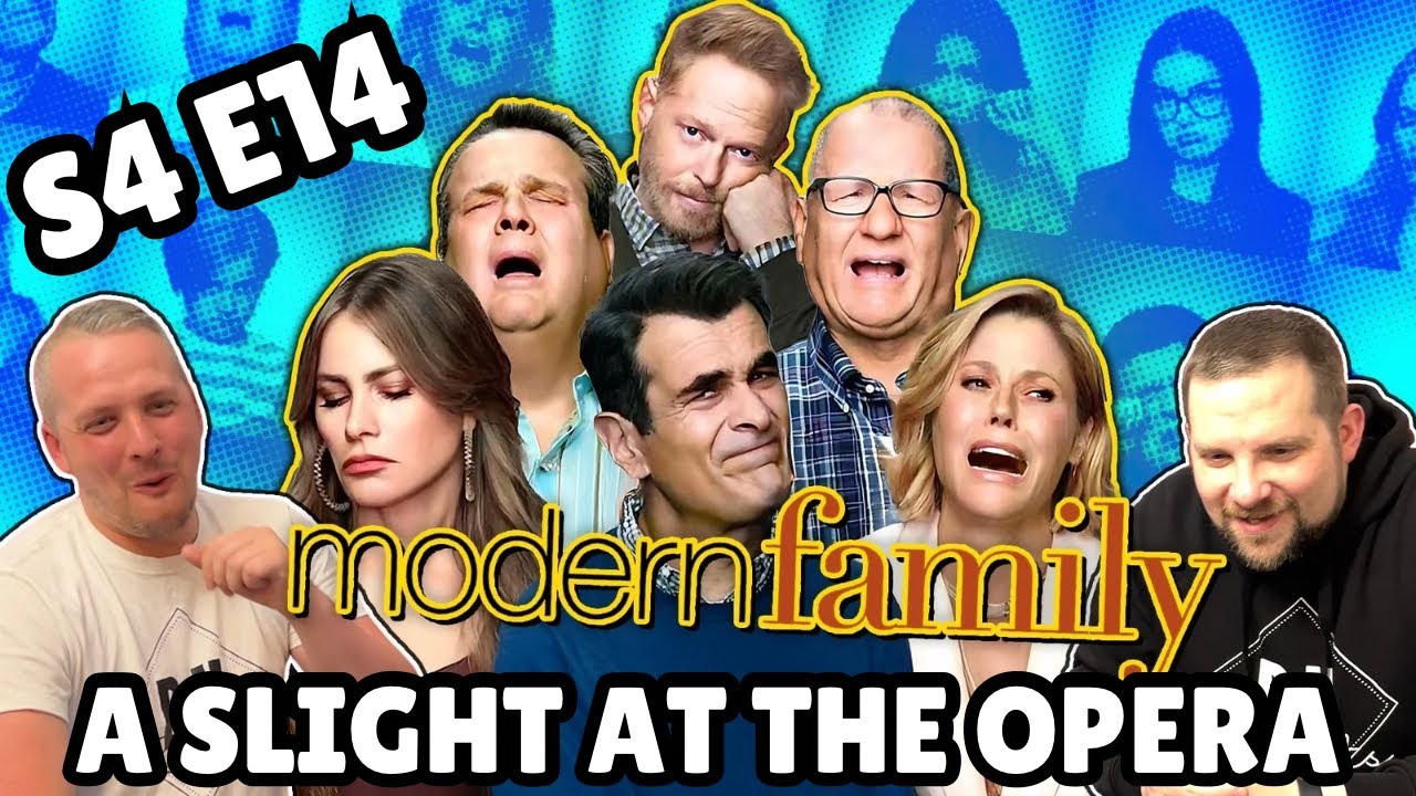 British Guys HILARIOUS Modern Family Reaction | Season 4 Episode 14 (A Slight at the Opera)