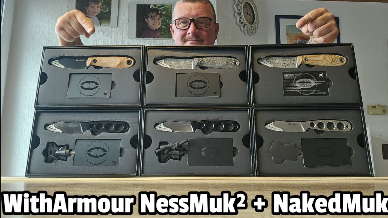 🇩🇪 UNBOXING: WithArmour Nessmuk² + NakedMuk Waldmeister Brehm Design: JETZT @ Söldner Messerladen