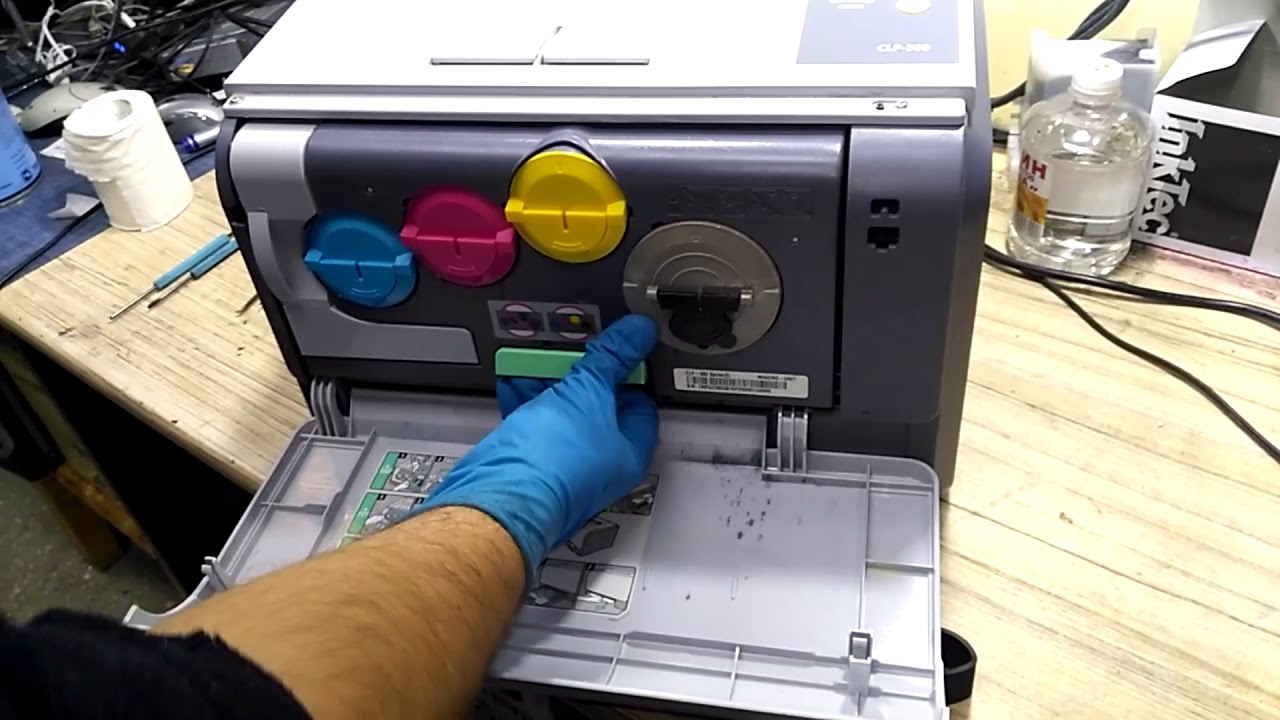 Инструкция техническое обслуживание и замена ролика Samsung CLP 300