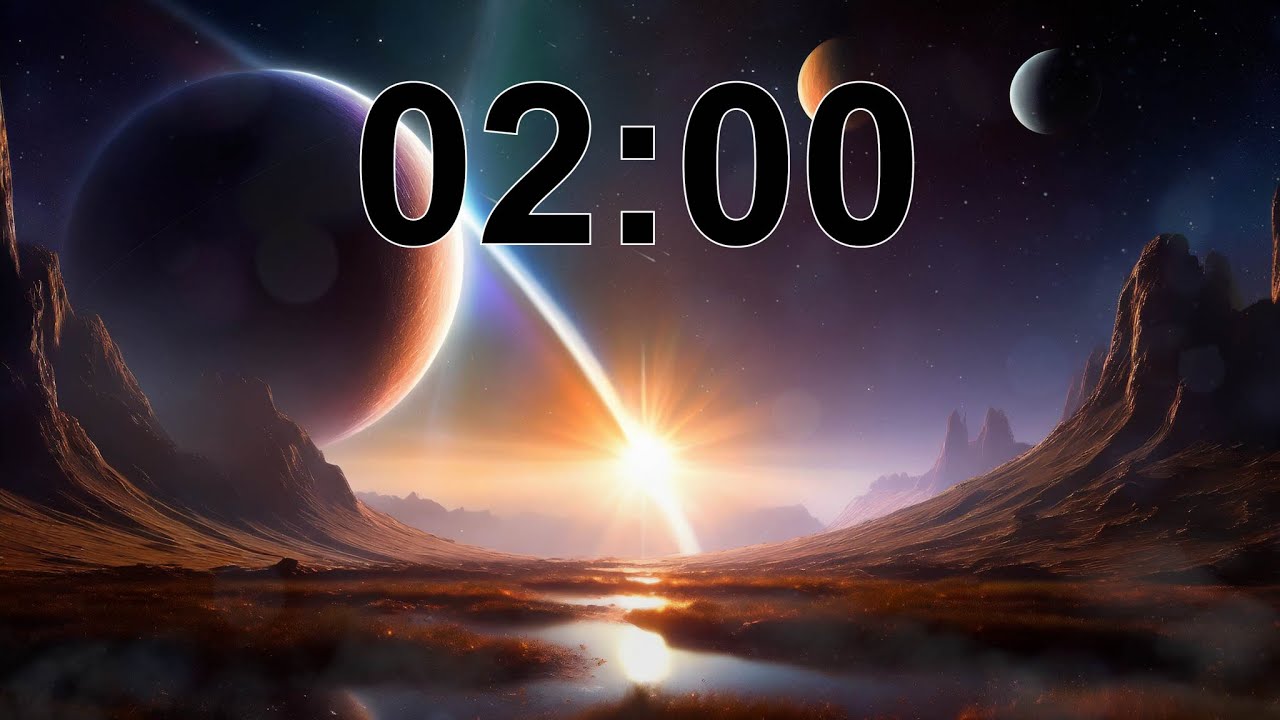 2 Minute Timer | Alien Planet 👨&zwj;🚀