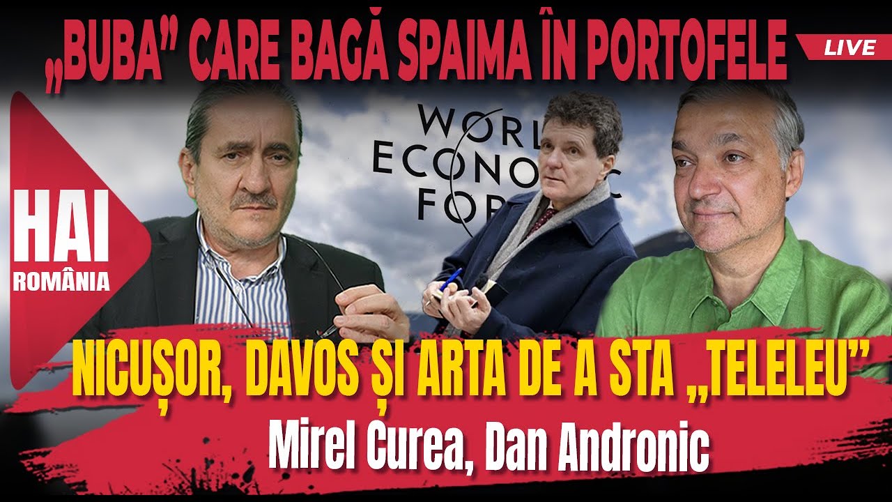 Nicușor, Davos și Arta de a sta „Teleleu”