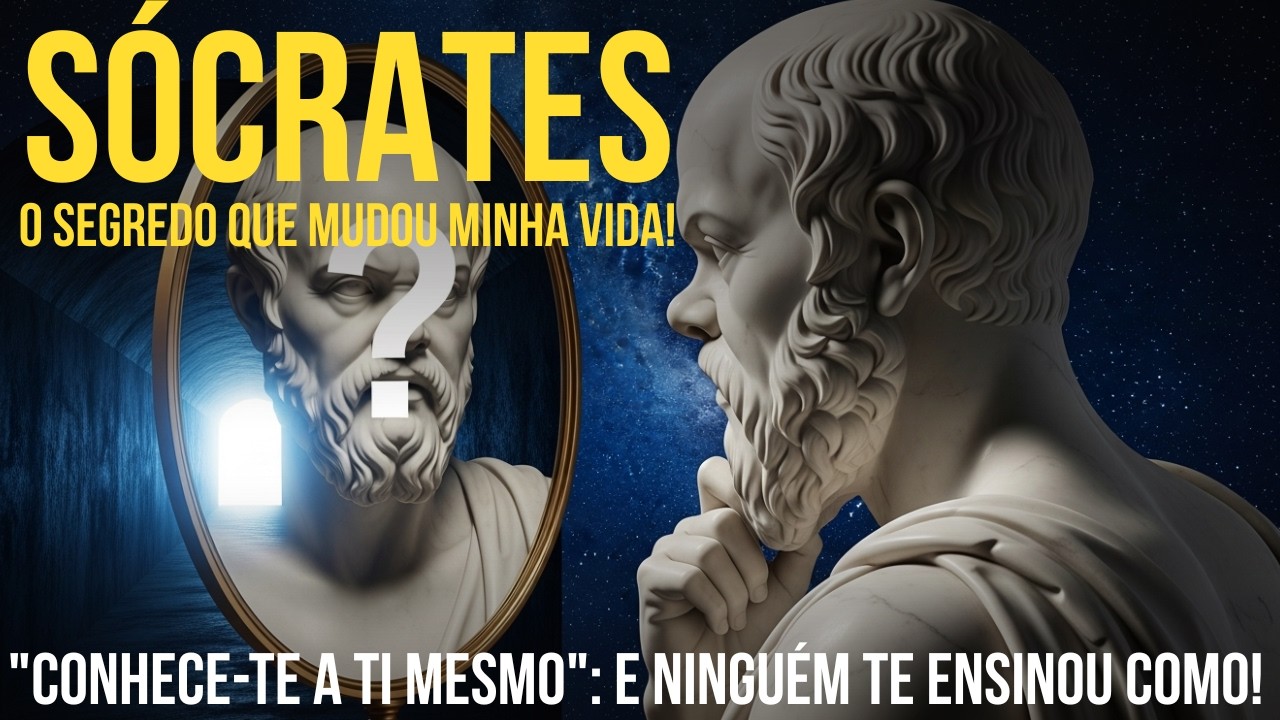 Conhece-te a Ti Mesmo: A Lição mais PODEROSA de Sócrates (E por que você AINDA não a aplica!) ��
