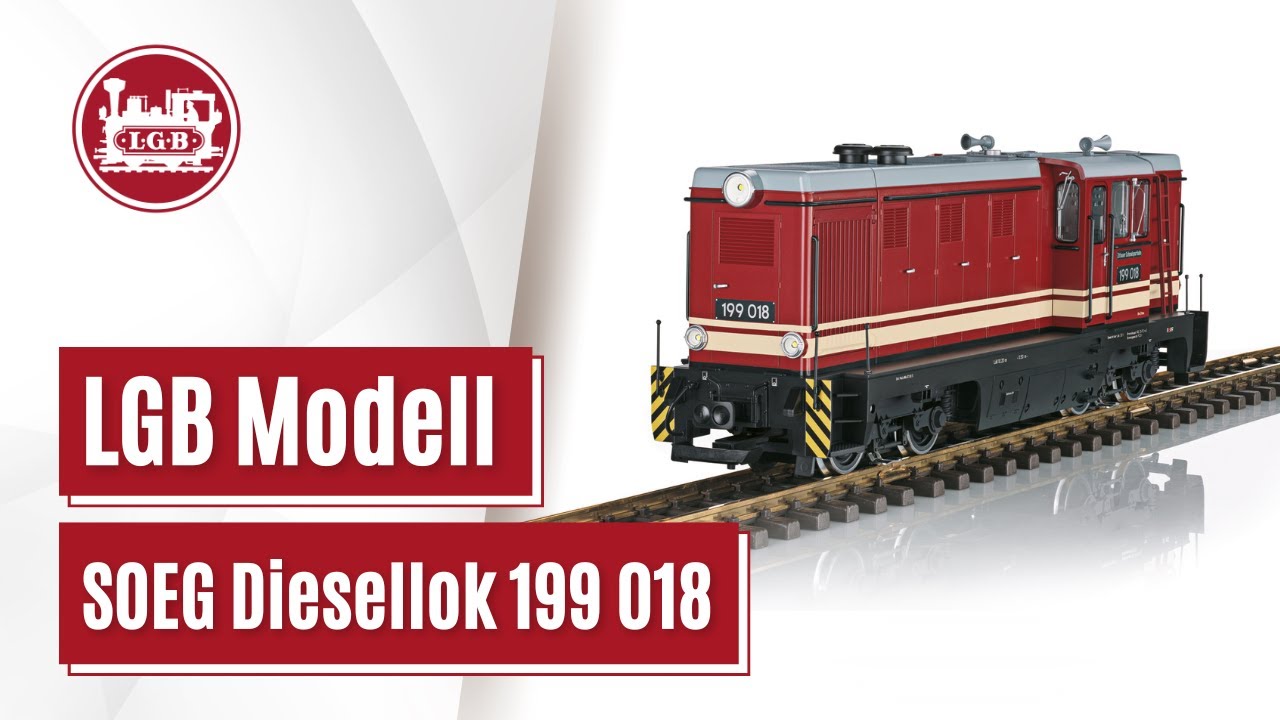 LGB Modell | Diesellok 199 018 der SOEG | 26450 | Handmuster