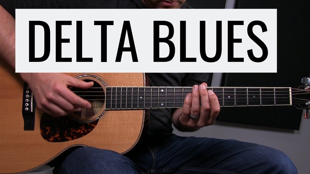 DELTA BLUES Guitar Lesson (Fingerstyle)