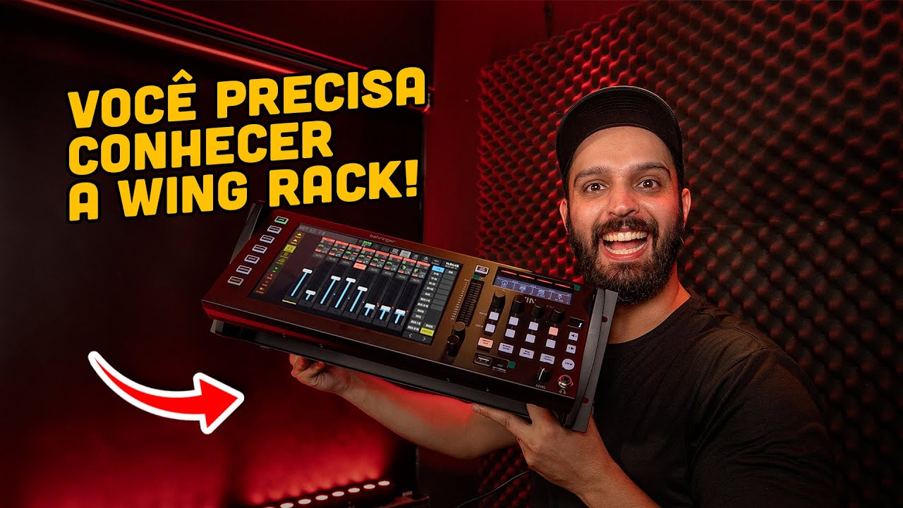 WING RACK: A MESA DE SOM PODEROSA E PORTÁTIL!
