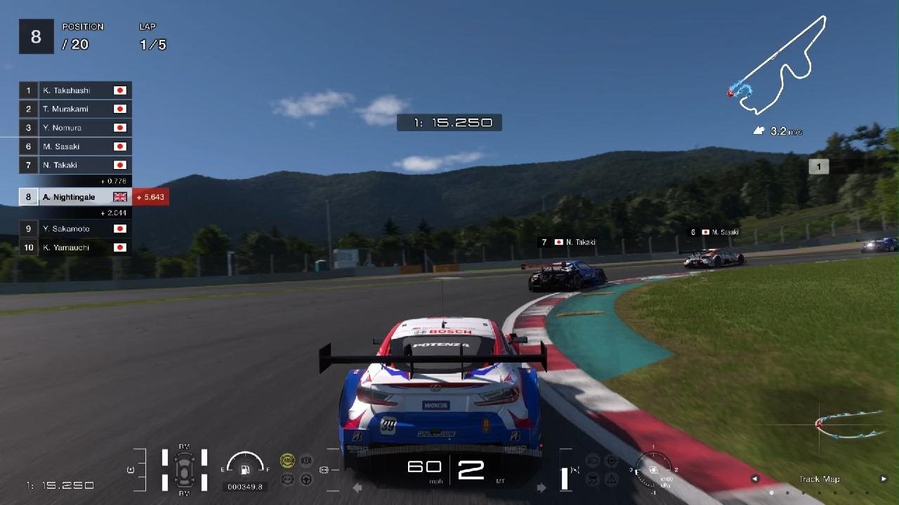 Gran Turismo 7 - '25 #39 Denso Sard 'Toyota Supra' - Fuji