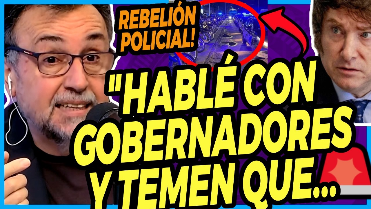 🚨ALERTA NACIONAL! LA POLICÍA SE REBELA Y EL EFECTO CONTAGIO LLEGA A MÁS PROVINCIAS! BOMBA DE NAVARRO