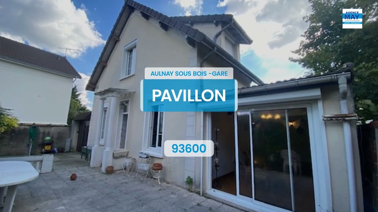 Maison 3 chambres &agrave; Aulnay-sous-Bois (93600) &ndash; Quartier Mairie  - AGENCE MAY &ndash; AULNAY IMMOBILIER,