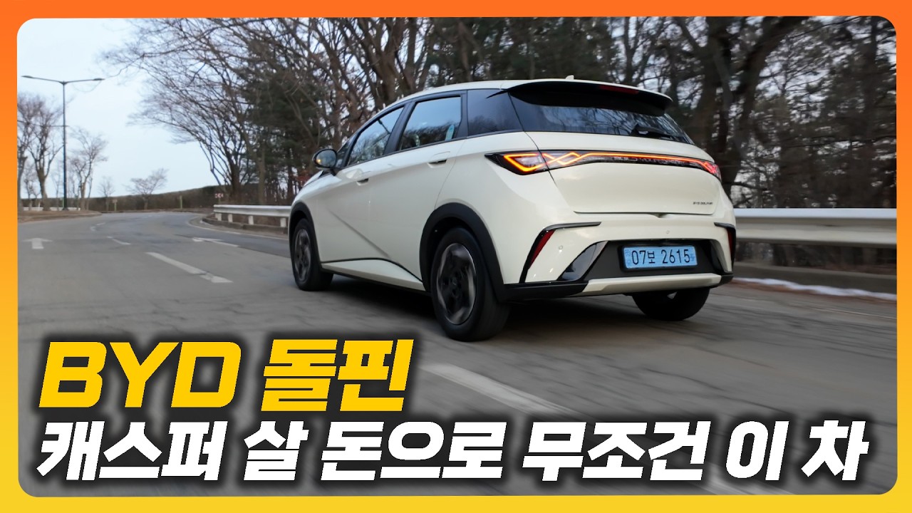 시선만 포기하면 최고의 가성비 ㅣ BYD 돌핀 시승기