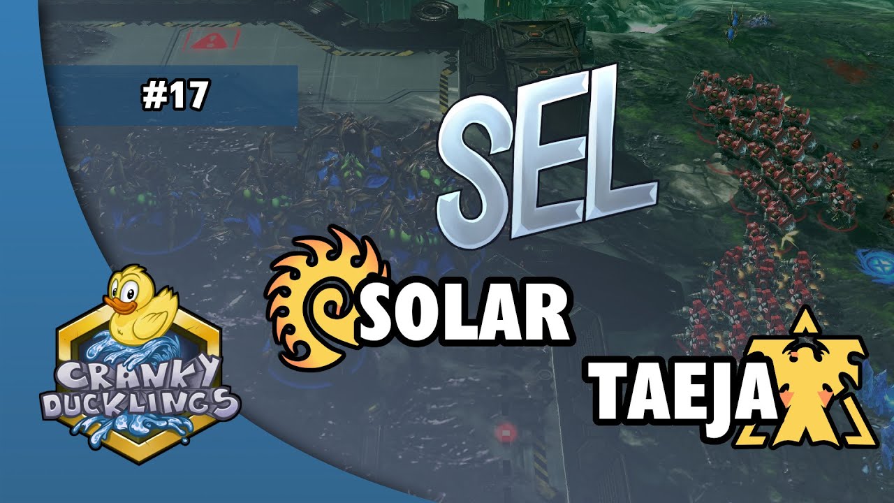 Solar vs Taeja - ZvT | StarCraft Evolution League #17 | Biweekly SC:Evo Mod Tournament