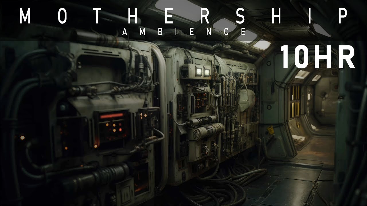 M O T H E R S H I P | 10HR | Engine Room (Ambience + Ambient Spacewave)