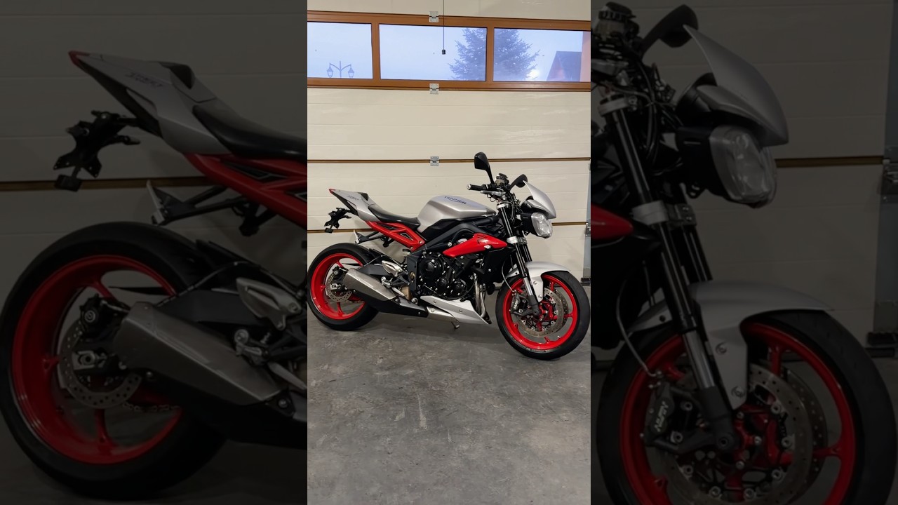 Triumph Street Triple R RX 675 - Nowa maszyna w ofercie, motocykl w idealnym stanie! #shorts