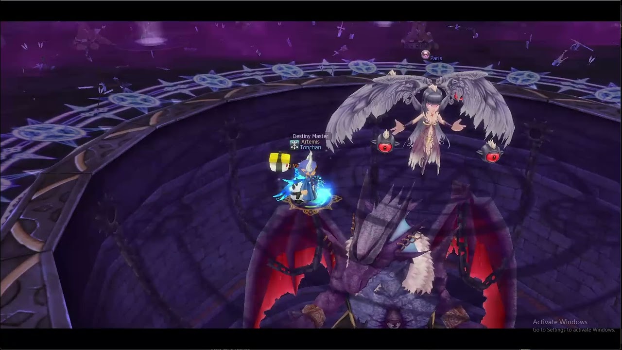 Dragon Saga Drakos Dungeon Paris Boss Fight