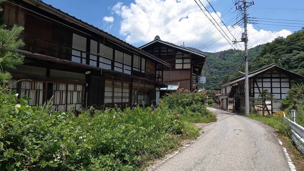 【群馬県上野村】心癒される懐かしい古民家が多く残る集落を散策した