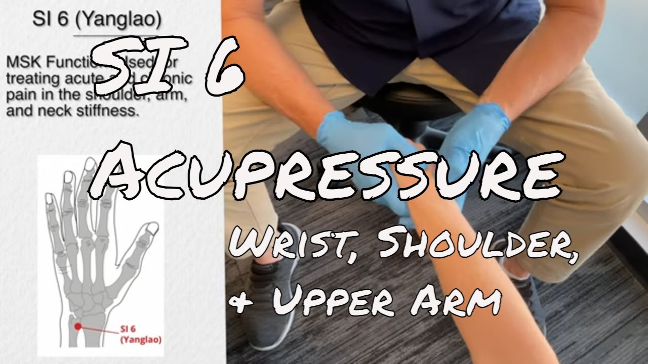 SI 6 Acupressure: Wrist, Shoulder & Upper Arm