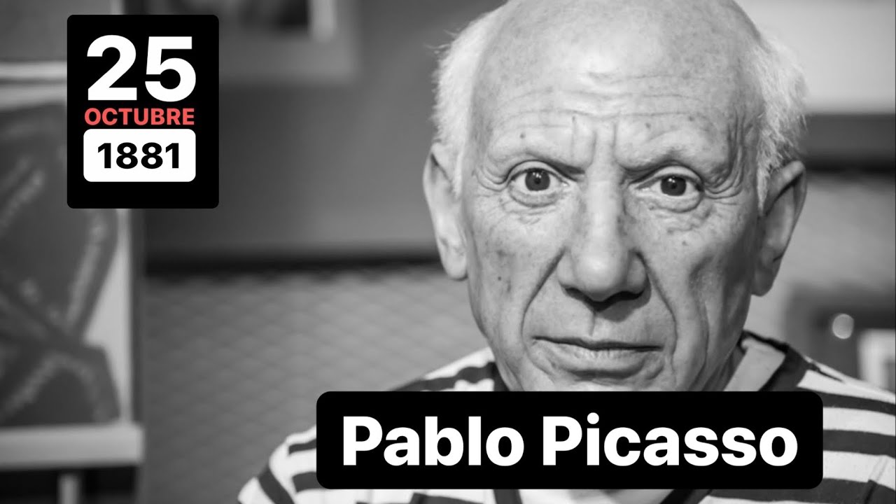 Hoy es el 138 ANIVERSARIO del nacimiento de PICASSO