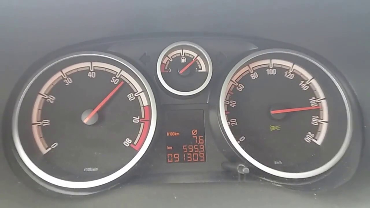 Opel Corsa 1.4 100 ps Top Speed Max speed