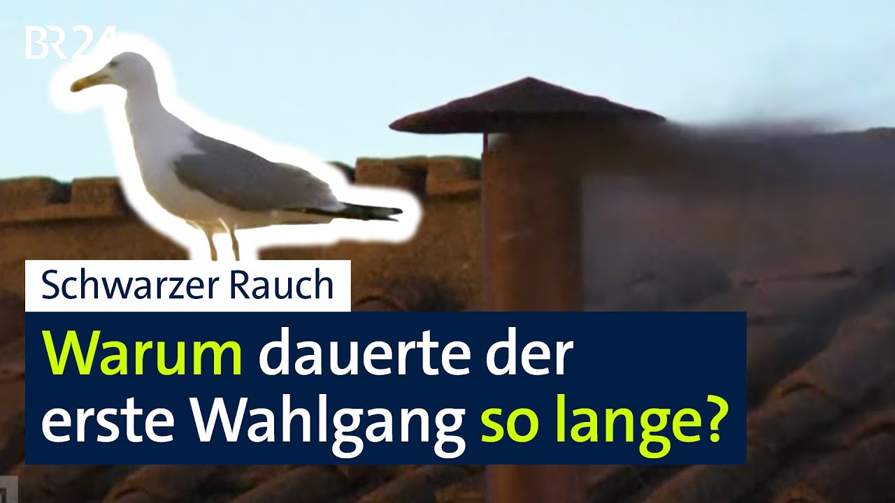 Möwe statt Rauch - Erster Wahlgang dauert länger als erwartet | BR24live